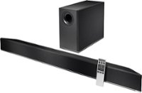 Angle Zoom. VIZIO - 2.1 Channel Soundbar with Bluetooth and 6" Wireless Subwoofer - Black.