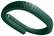 Front Standard. Jawbone - UP Wrist Sensor (Medium) - Hunter Green.