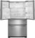 Alt View Zoom 3. Whirlpool - 25.0 Cu. Ft. French Door Refrigerator with Thru-the-Door Ice and Water - Monochromatic Stainless Steel.