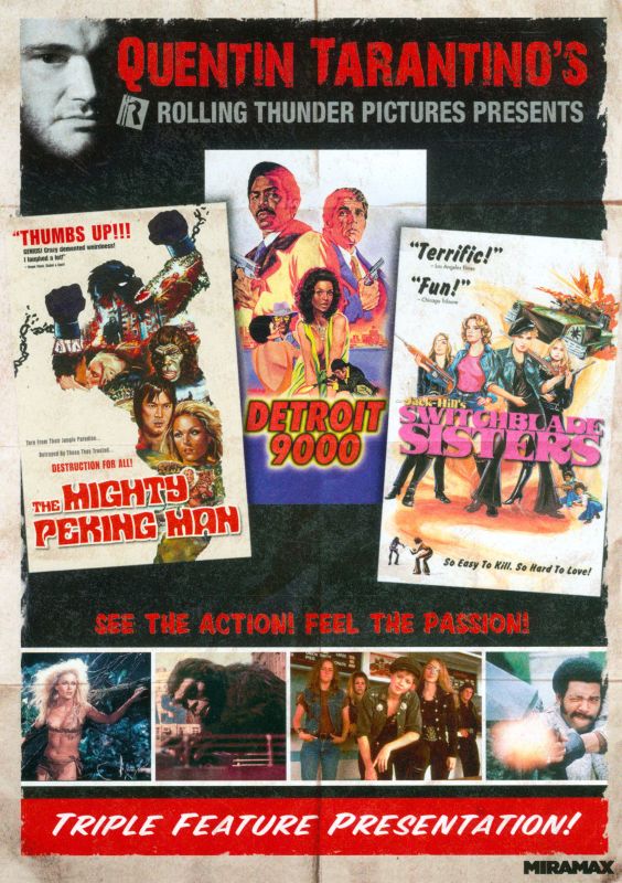  Quentin Tarantino's Rolling Thunder Pictures Presents: Triple Feature Presentation! [DVD]