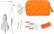 Front Standard. GameMaster - Spotlight Essentials Set for Nintendo DSi and 3DS - Orange.
