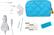 Front Standard. GameMaster - Spotlight Essentials Set for Nintendo DSi and 3DS - Teal.