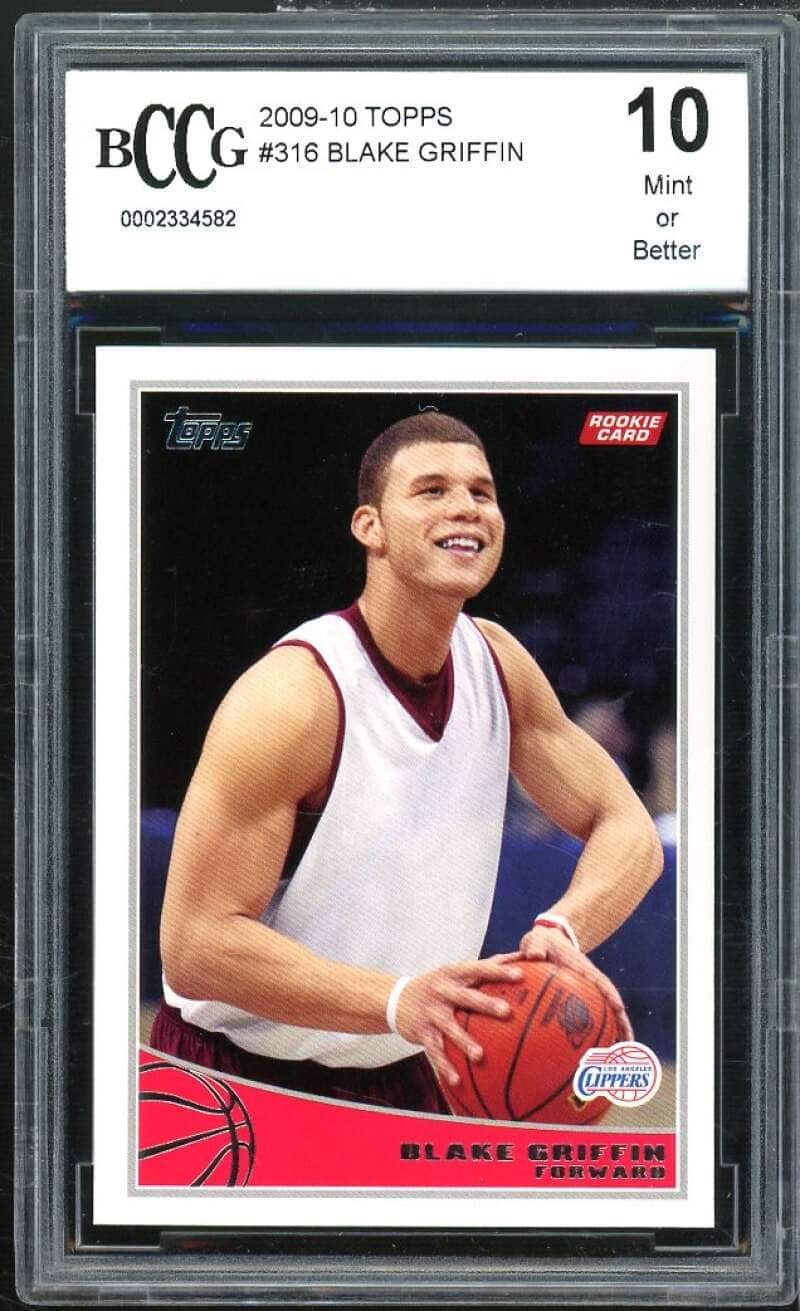Blake Griffin Rookie Card 2009-10 Topps #316
