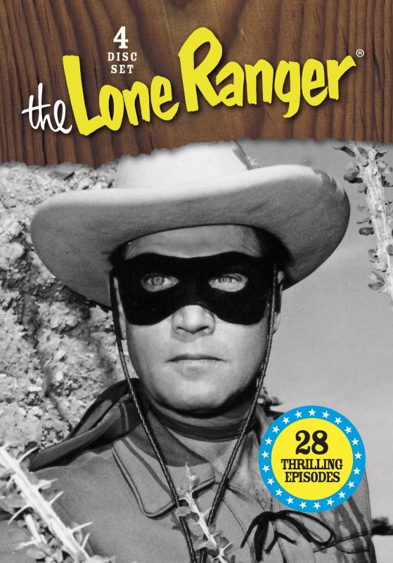  The Lone Ranger: 25 Thrilling Episodes [4 Discs] [DVD]