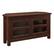 Angle. Walker Edison - TV Cabinet for Most TVs Up to 50" - Brown.