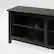Alt View 19. Walker Edison - Modern 58" Wood Open Storage TV Stand for Most TVs up to 65" - Black.