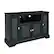 Angle. Walker Edison - Tall Sound Bar TV Stand for Most Flat-Panel TV's up to 60" - Black.