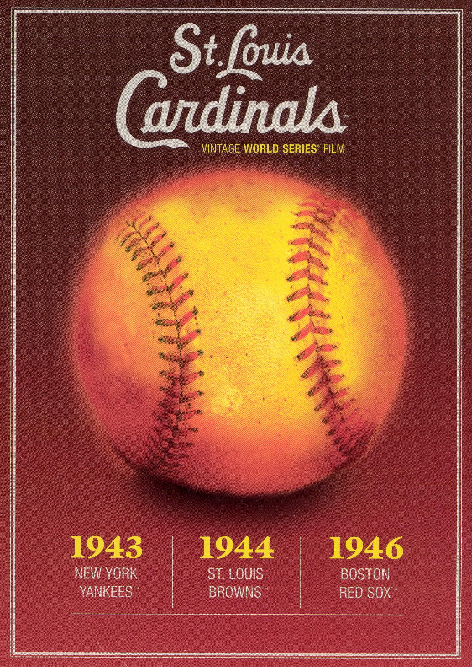 Best Buy: St. Louis Cardinals: Vintage World Series Films 1943, 1944, 1946  [DVD]