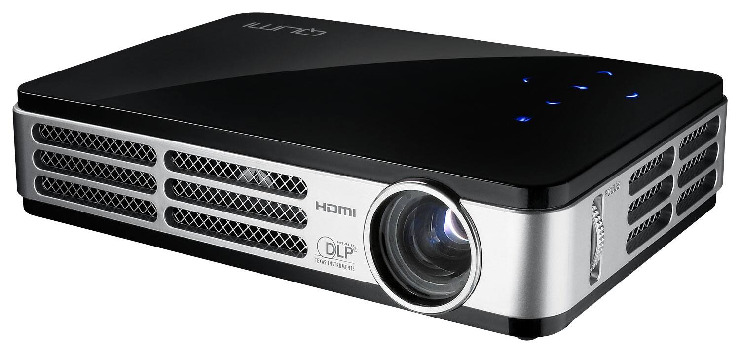 Best Buy: Vivitek Qumi Q2-Lite DLP Pico Projector Black Q2 LITE-B