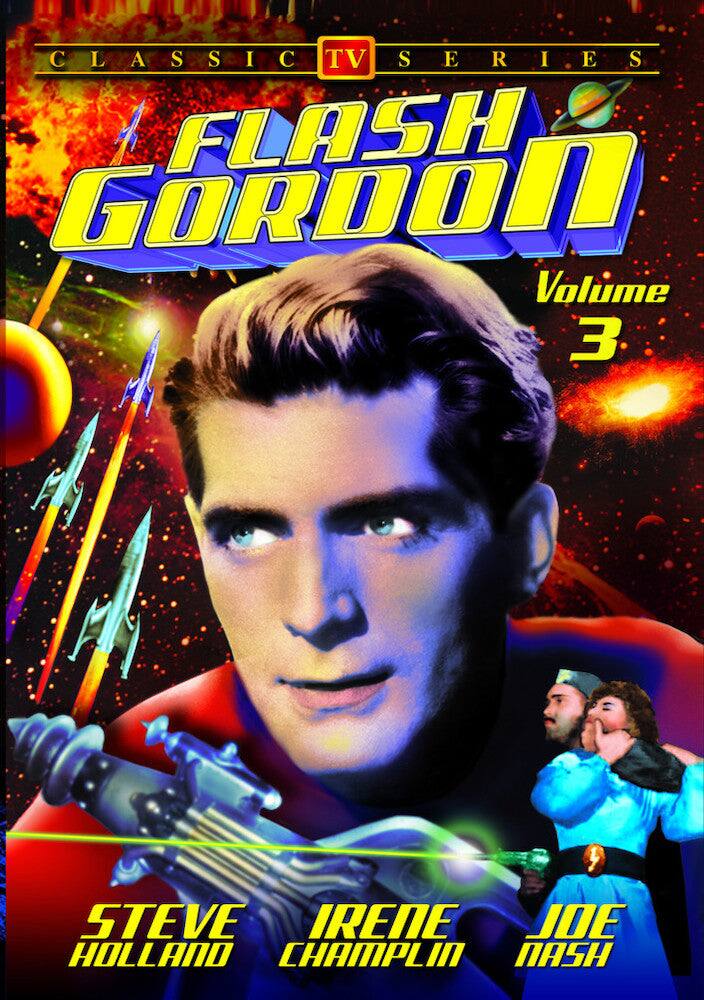 Front. Flash Gordon - Volume 3 - DVD.