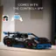 The text on the image reads: "Comes with the Control+ + App Lego + Boss 06 Schenker D  Mobil 1."