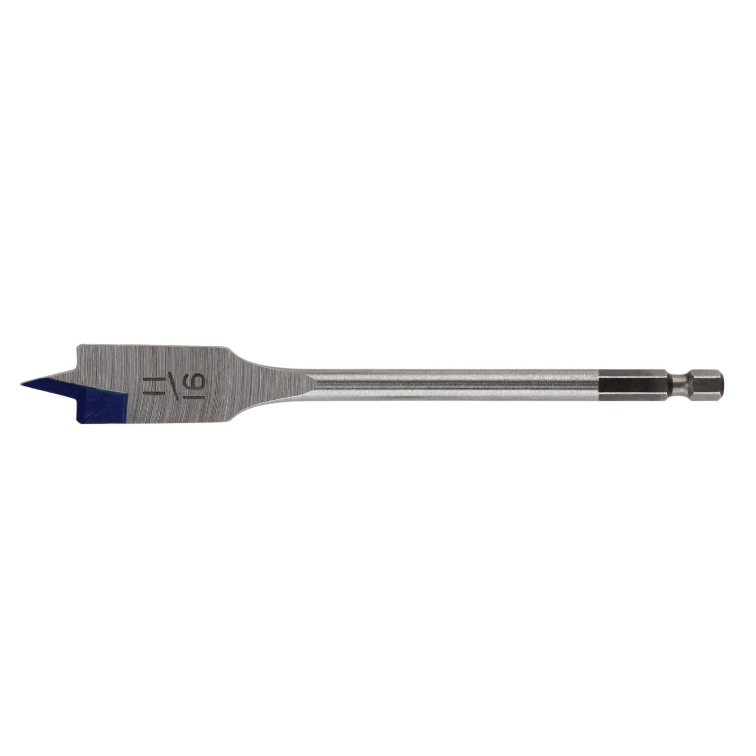 Angle. Irwin - Irwin Speedbor 11/16 in. X 6 in. L Carbon Steel Wood Boring Bit Hex Shank 1 pc.