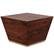 Angle. Simpli Home - Abba Square Coffee Table - Cognac Brown.