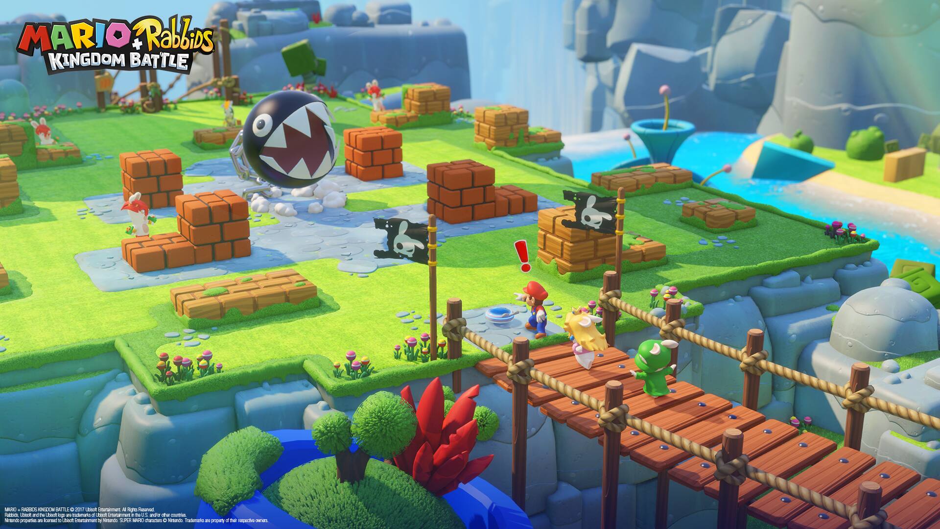 MARIO + RABBIDS KINGDOM BATTLE

MAIX) FARMICS KINGDOM BATTLE 2017 Libmott Infortanment All rights Reserved Rabbida, Licket and to Ubisoft logo and trademarka U Usboft Productiment 5 thoUS and/or other osuntries Nimands propartias are tomeat is Univit Naturtahment by sando 2019 MARIO characters O Minundo Trademarks .. propany d that espectivo servers
