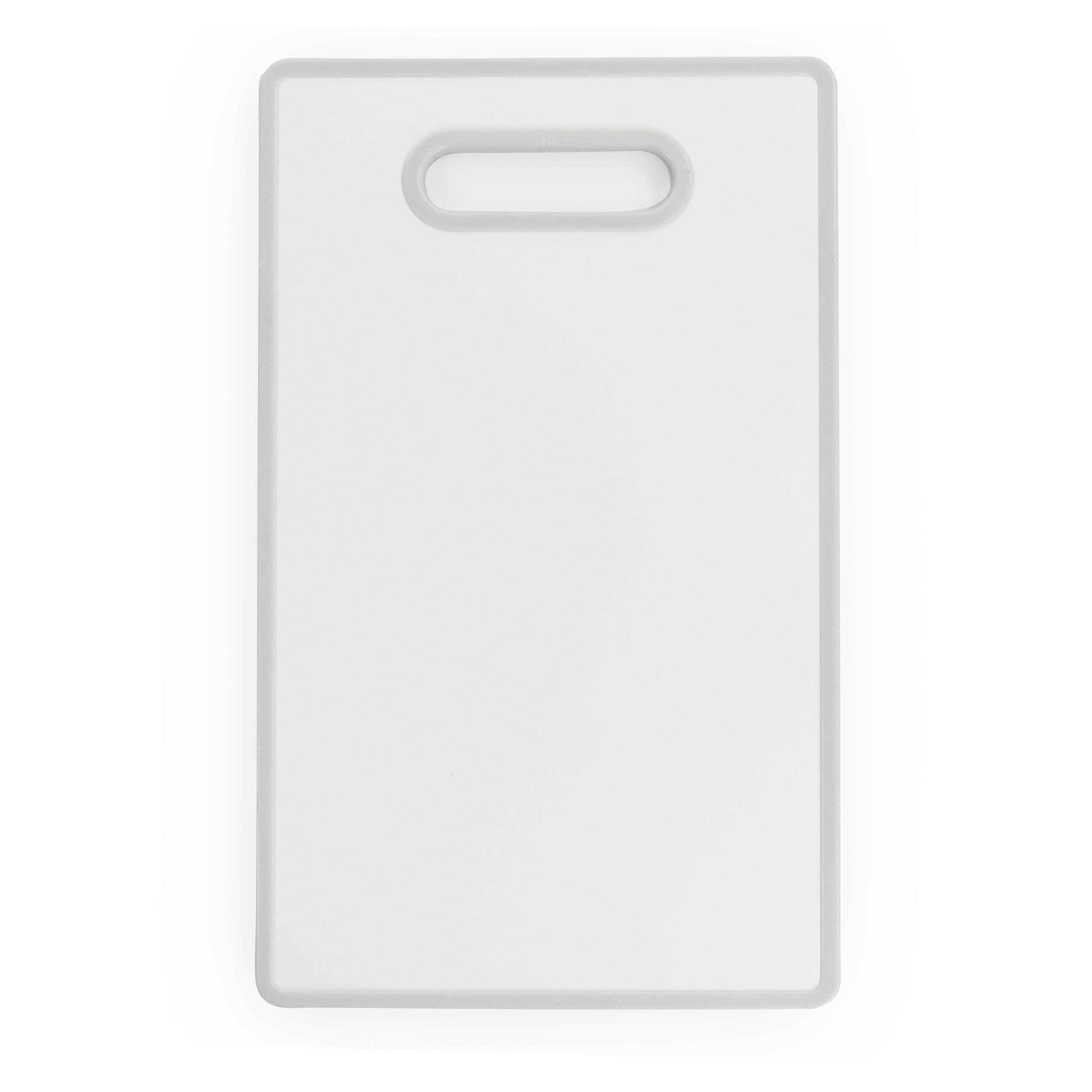 Alt View 3. Gibson - Gibson Home Beaumont 3 Piece Stainless Steel Santoku Knife Set with Cutting Board in White Marble - White Marble.