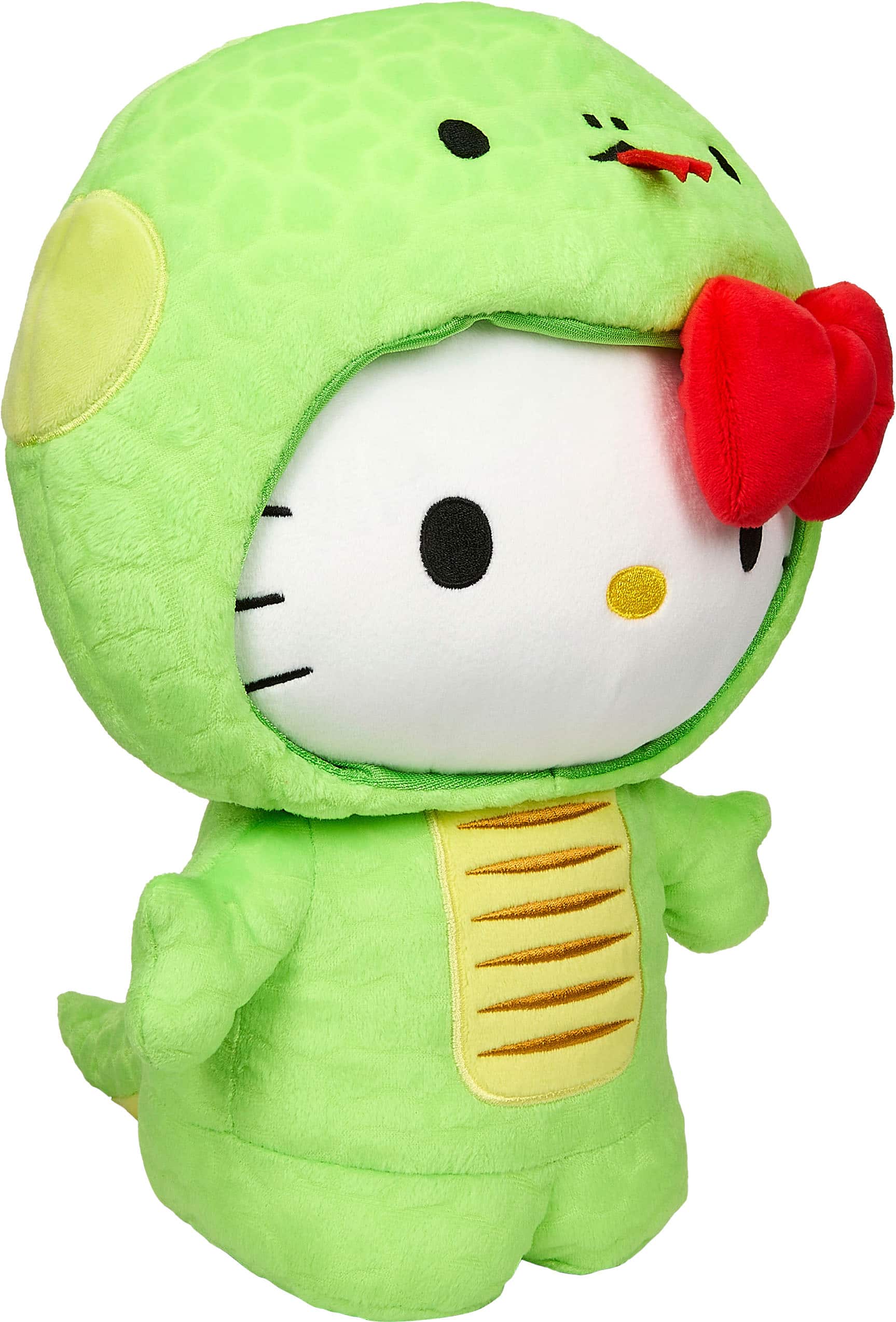 Alt View 14. Kidrobot - Sanrio 13” Medium Plush Hello Kitty - Chinese Zodiac “Snake”.