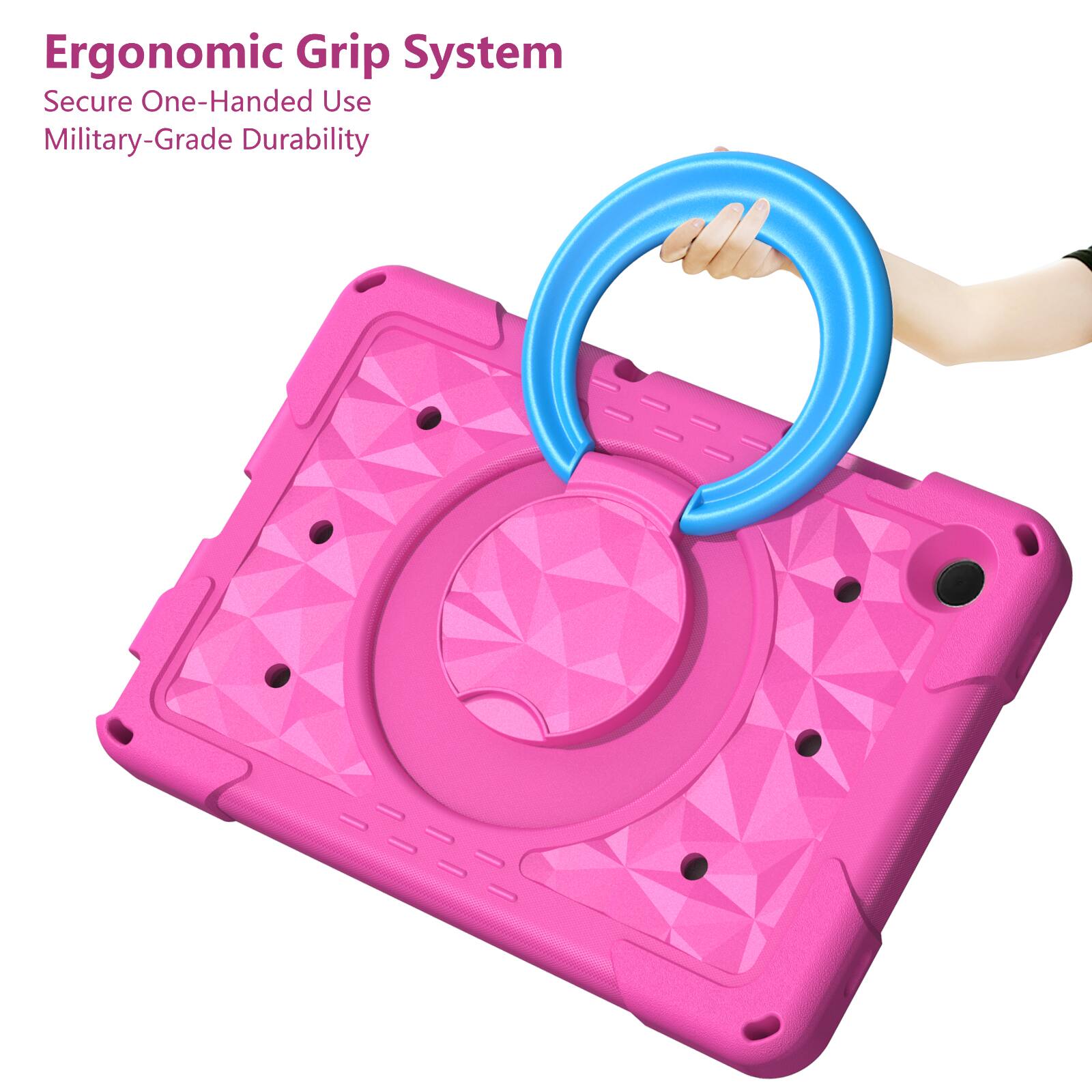 Ergonomic Grip System  
Secure One-Handed Use  
Military-Grade Durability