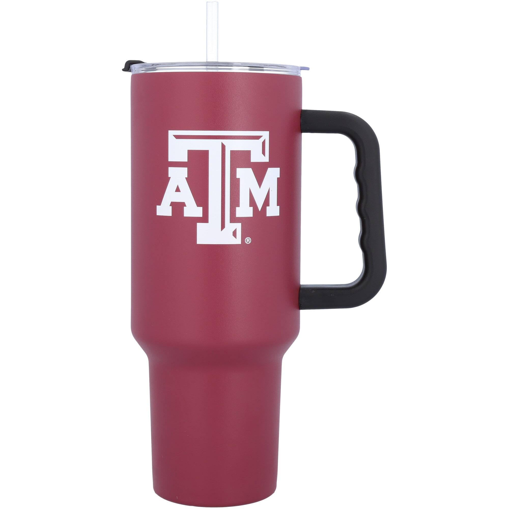 Logo Brands - Texas A&M Aggies 40oz. Travel Tumbler with Handle - Multicolor price history on PriceWatchPro