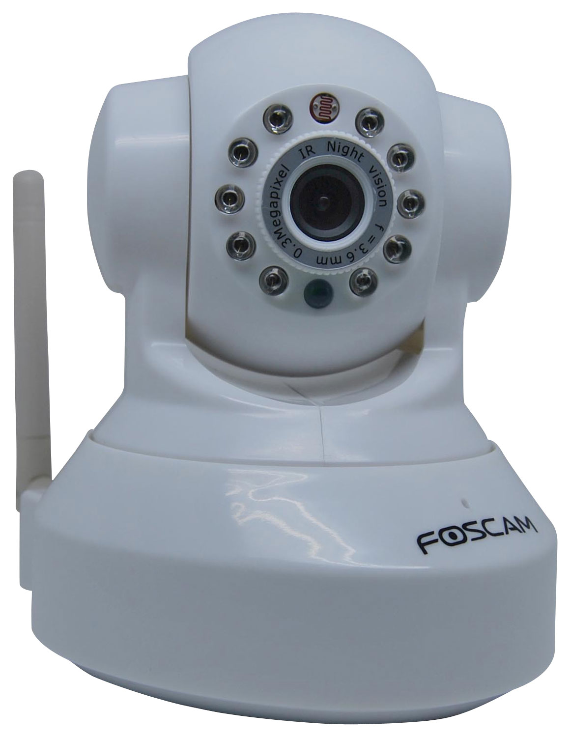 canvas Verschuiving Additief Foscam Wireless IP Camera White FI8918WW - Best Buy