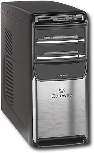 Angle Standard. Gateway - Desktop with AMD Athlon™ 64 X2 Dual-Core Processor 6000+.