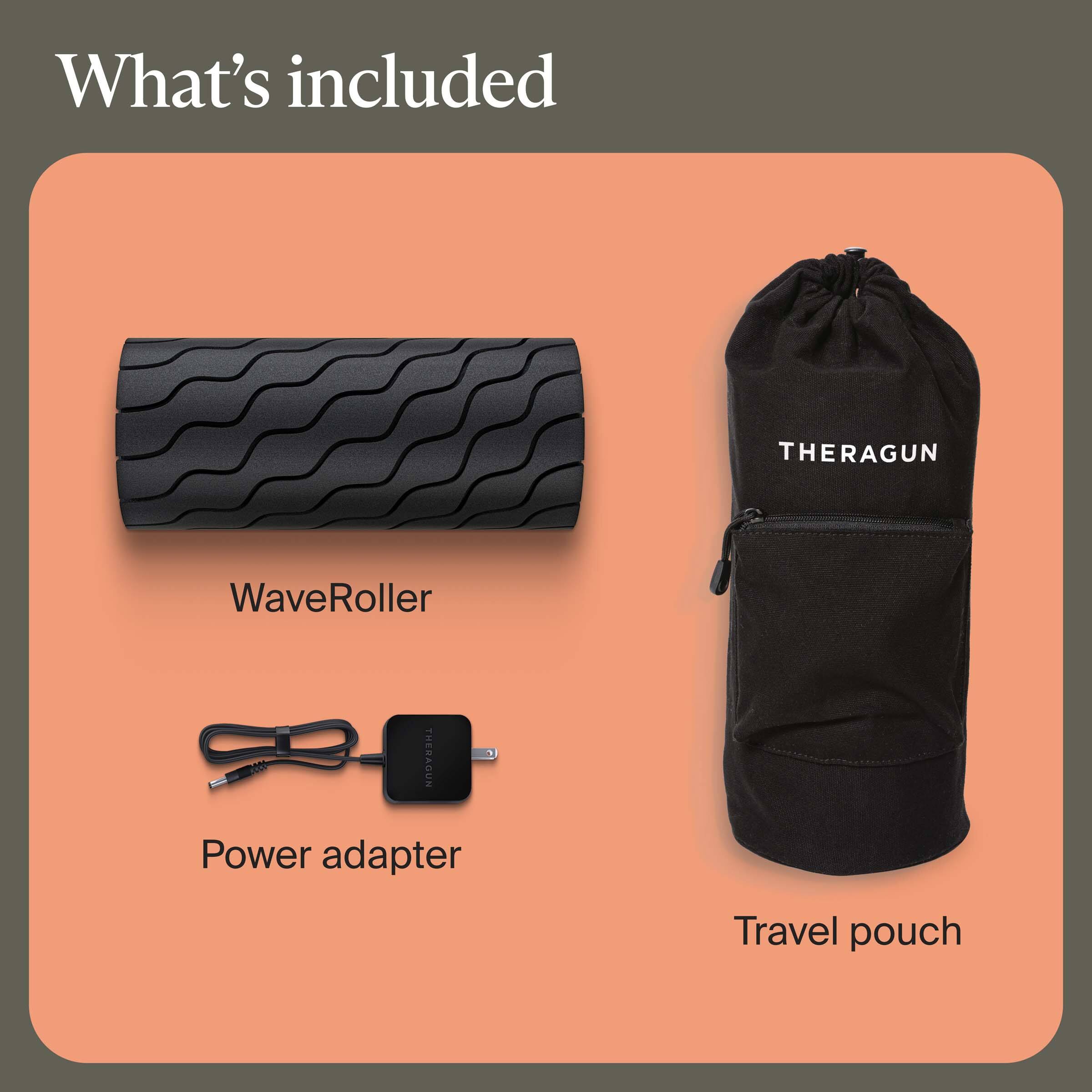 Alt View 17. Therabody - Therabody - WaveRoller - Vibrating Foam Roller For Large Muscle Groups -Black - Black.