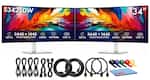 S3425DW
34"
3440 x 1440 120 Hz WQHD RESOLUTION AUDIO VA PANEL USB-C
DELL
10.00 SAVE LECTRONICS