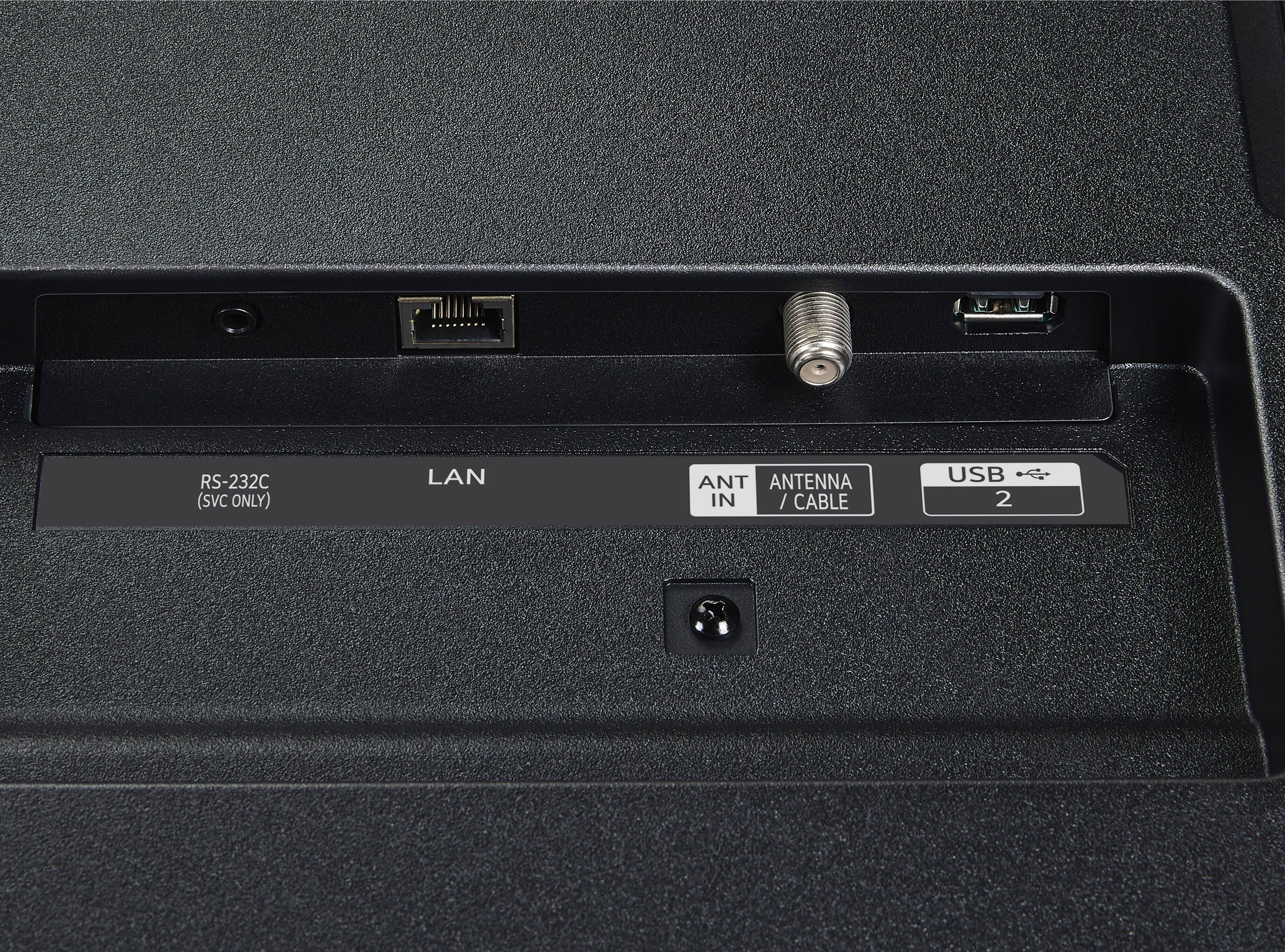 RS-232C (SVC ONLY)  
LAN  
ANT IN / ANTENNA CABLE  
USB 2