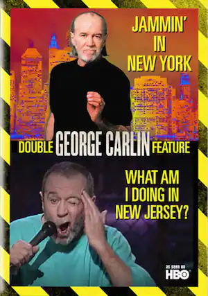 Front. George Carlin: Jammin' in Ny & What Am I Doing In - DVD.