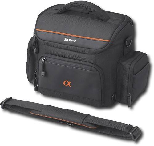 Angle Standard. Sony - Case for Sony Alpha Digital SLR Cameras - Black.