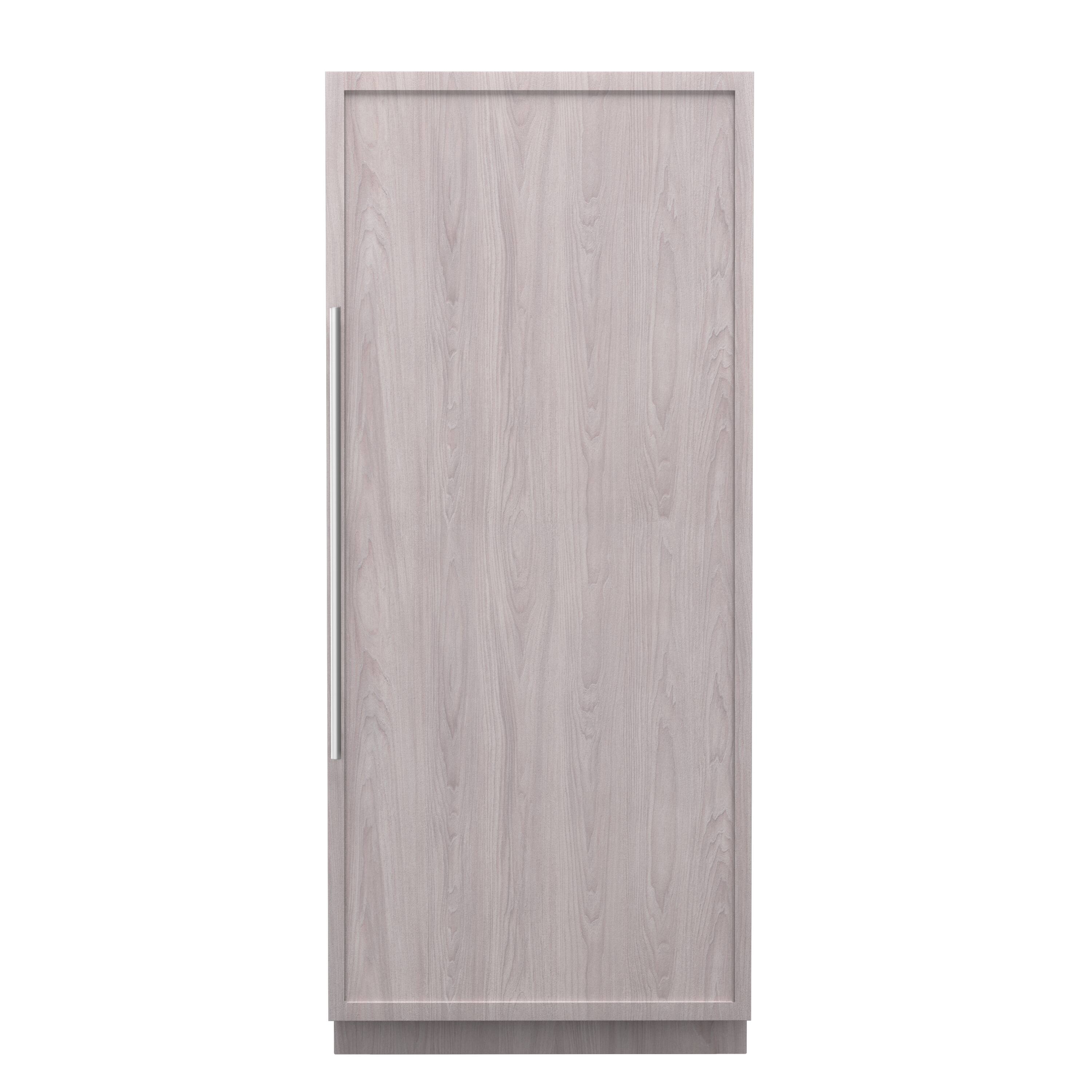 Front. Thermador - Freedom Collection 36 in Wide 22 Cu. Ft. Smart Built-in Column Refrigerator - Custom Panel Ready.