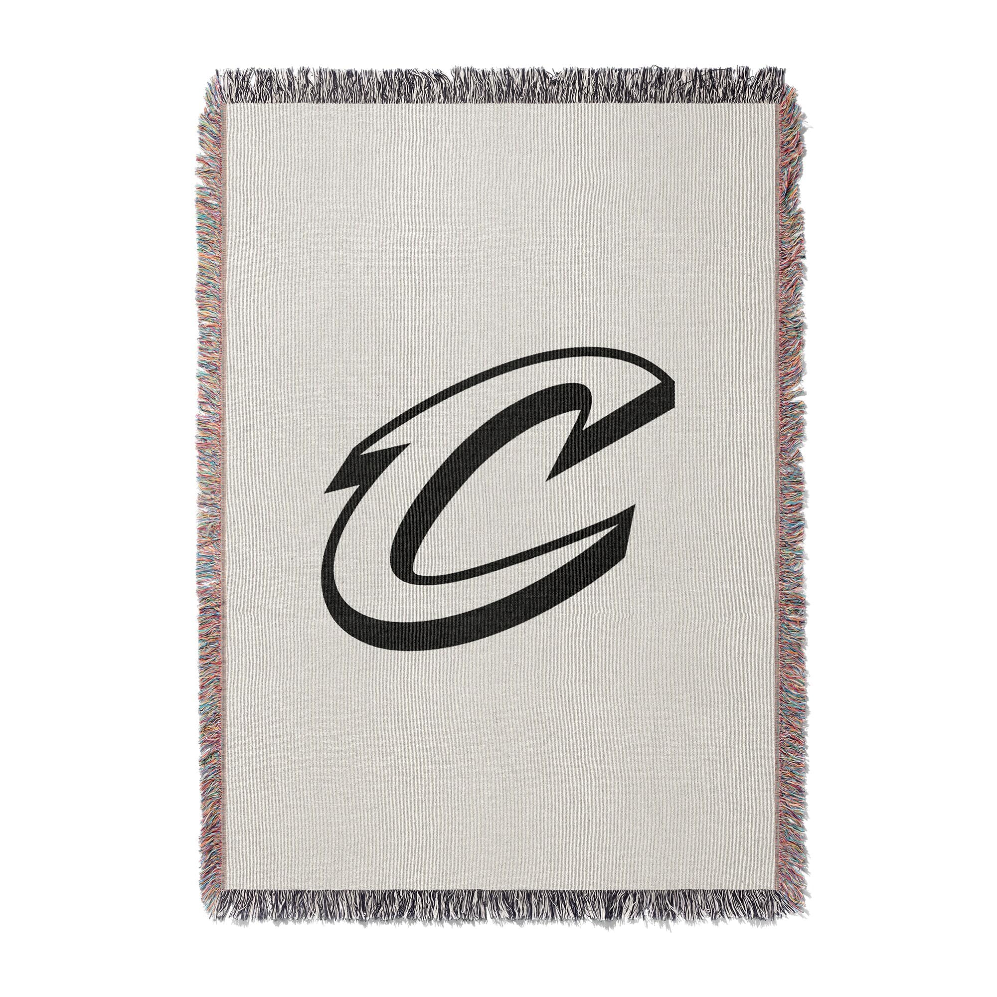 Chad & Jake - Cleveland Cavaliers Woven Blanket - White