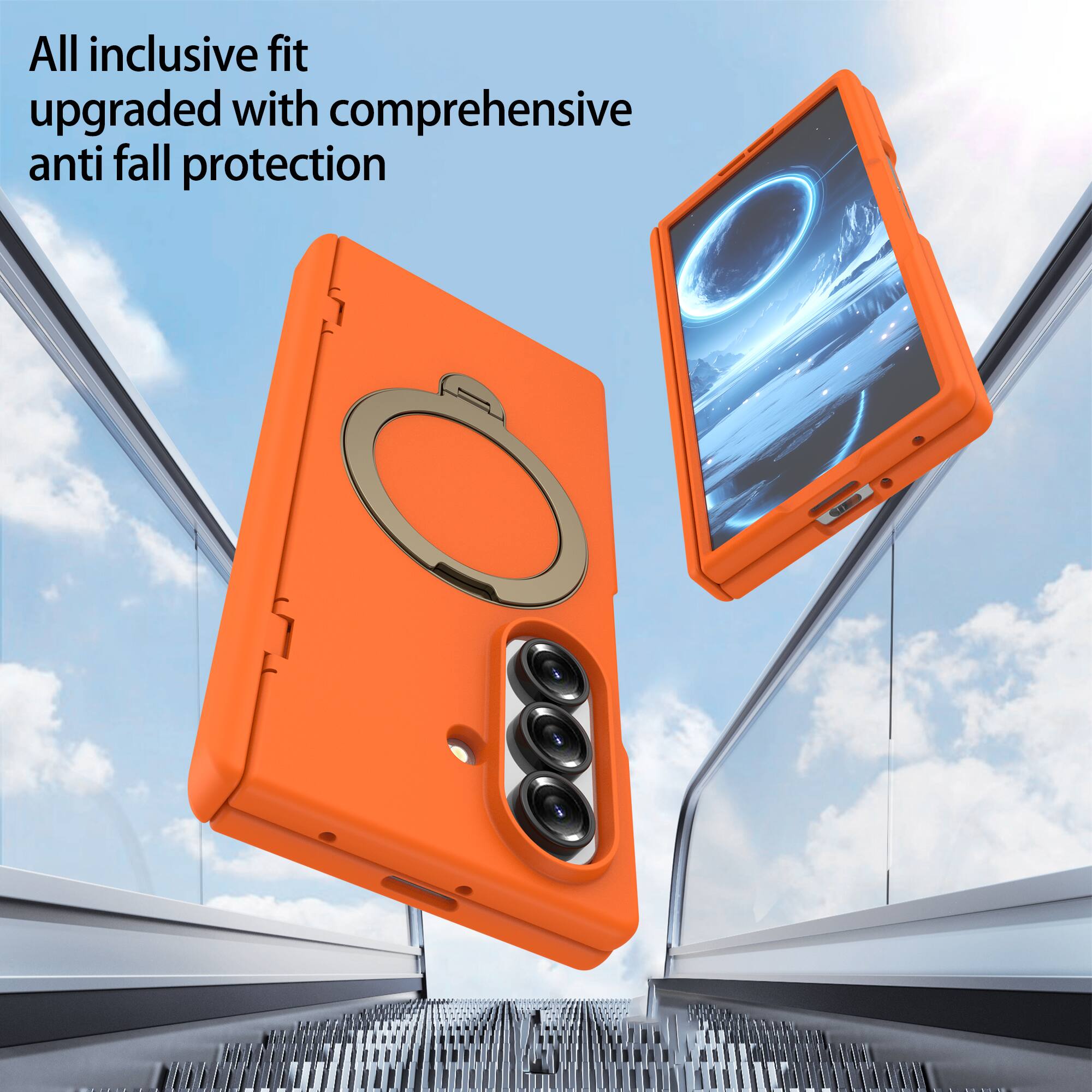 All inclusive fit upgraded with comprehensive anti fall protection