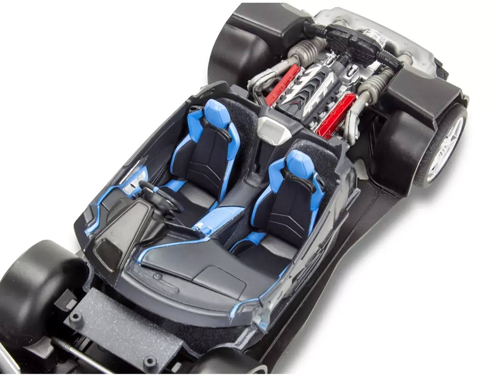 Alt View 4. Revell - Level 4 Model Kit 2022 Chevrolet Corvette Stingray Z51 Coupe 1/25 Scale Model by Revell.