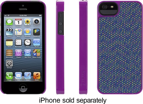  Griffin Technology - Dobby Dot Case for Apple® iPhone® 5 and 5s - Violet
