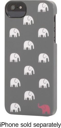  Griffin Technology - Habit Tusk Case for Apple® iPhone® 5 and 5s - Gray/Pink