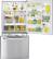 Alt View Standard 1. LG - 22.4 Cu. Ft. Bottom-Mount Refrigerator - Stainless-Steel.