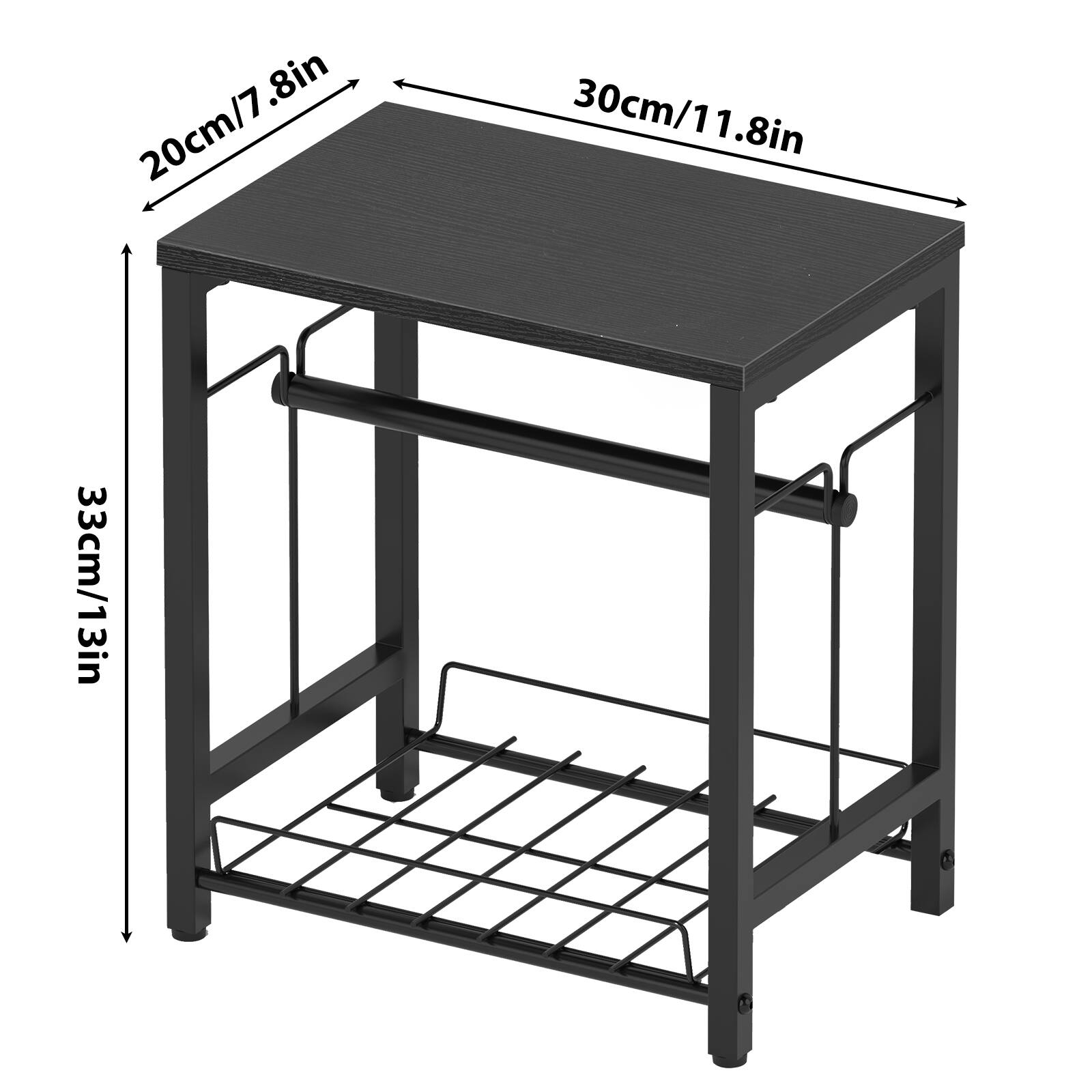 20cm/7.8in 30cm/11.8in 33cm/13in