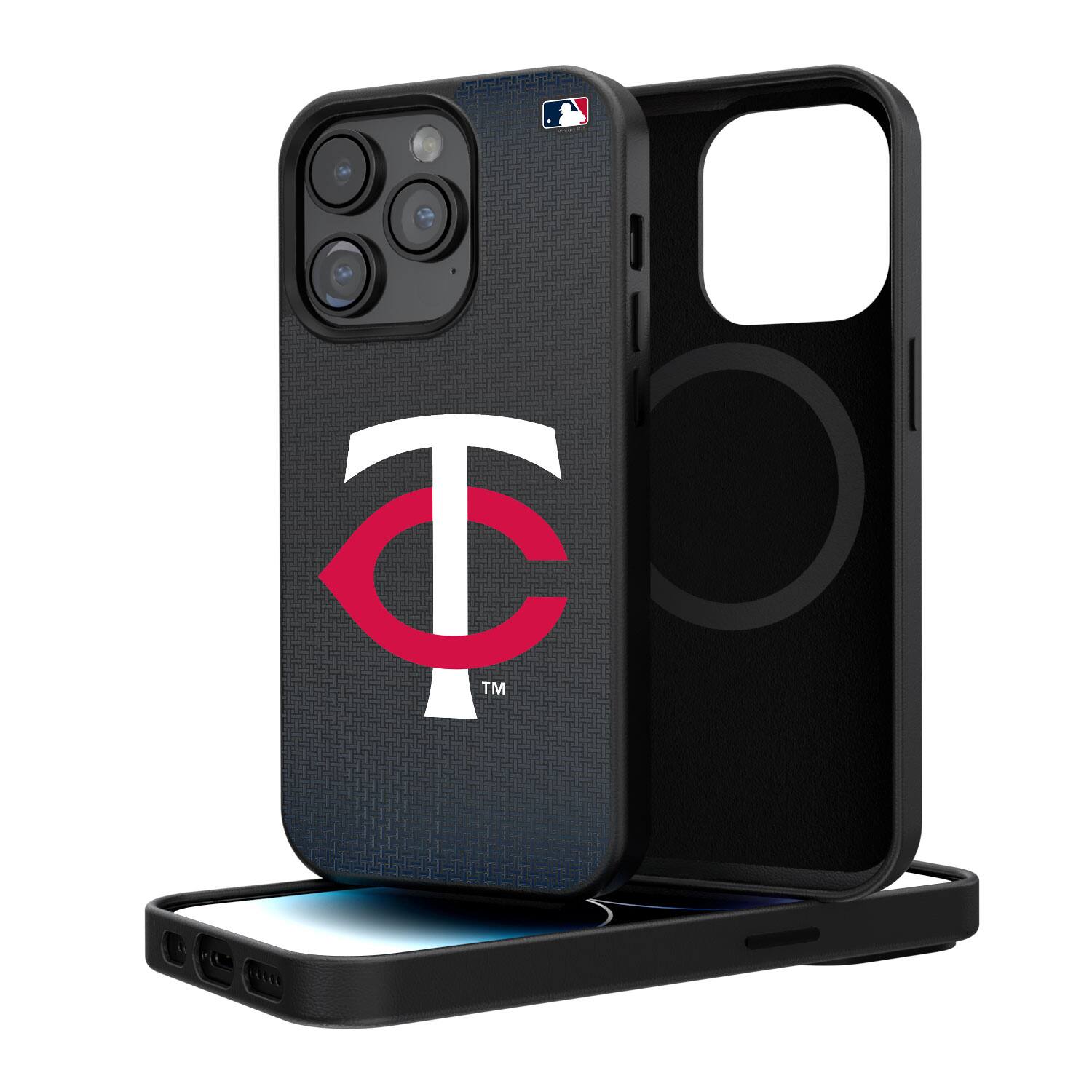 Keyscaper - MLB - Minnesota Twins - Linen Logo iPhone Magnetic Bump Case - 15 - Black price history on PriceWatchPro