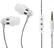 Front Standard. PNY - Uptown 200 Series Earbud Headphones - White.