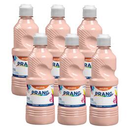 Prang - Ready-to-Use Tempera Paint Peach 16 oz Pack of 6
