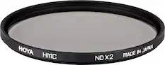 Angle. Hoya - ND2 82mm Multicoated Neutral-Density Lens Filter - Clear.