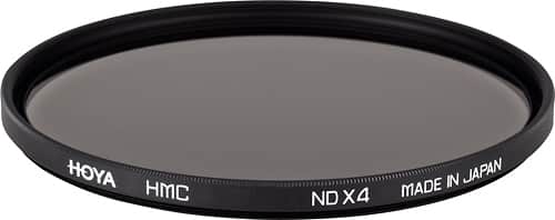 Hoya - ND4 46mm Multicoated Neutral-Density Lens Filter - Angle
