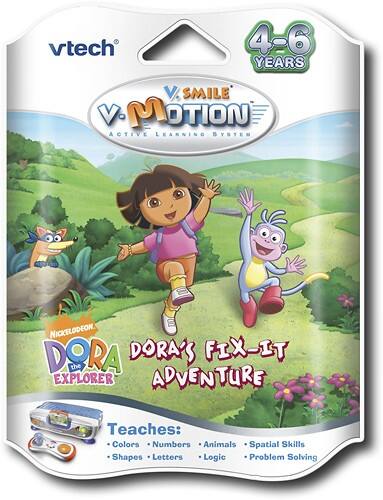 Front Standard. Vtech - V-Motion Dora Smartridge.