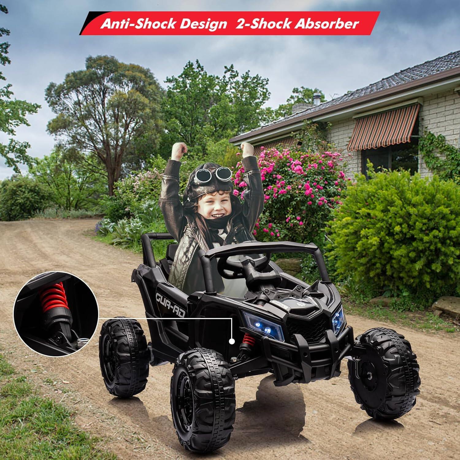Anti-Shock Design  
2-Shock Absorber  

GUR-AD