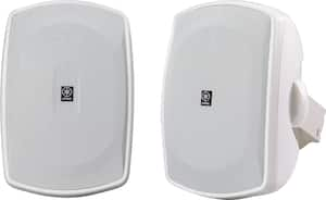 Yamaha - Natural Sound 5" 2-Way All-Weather Outdoor Speakers (Pair) - White - Front_Zoom