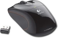 Angle Standard. Logitech - V450 Nano Cordless Laser Mouse for Laptops - Black.