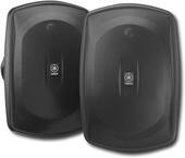 Yamaha - Natural Sound 6-1/2" 2-Way All-Weather Outdoor Speakers (Pair) - Black