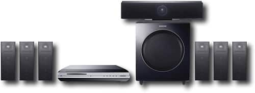  Samsung - 1100W 7.1-Ch. Home Theater System with Blu-ray Disc Player