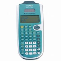 Texas Instruments - Scientific Calculator - Blue - Front_Zoom