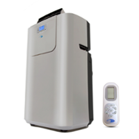 Whynter - 400 Sq. Ft. Portable Air Conditioner - Silver - Front_Zoom